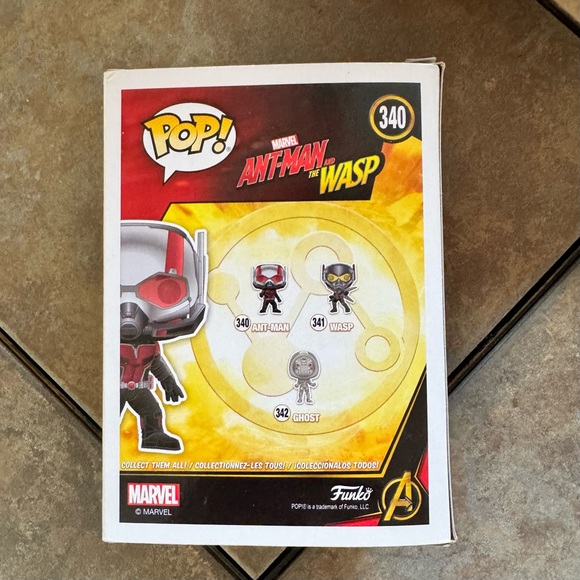 Funko Pop! Marvel Ant-Man (Unmasked) Chase #340 Ant-Man & The Wasp 2018.… - Picture 4 of 7